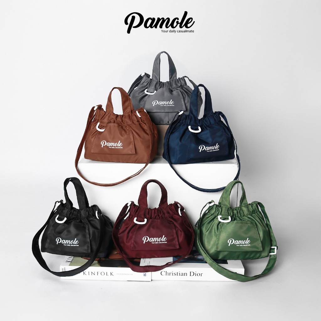 Jual Pamole - Dumpling Bag Tas Tangan Pakai Tali Panjang - Hana Series ...
