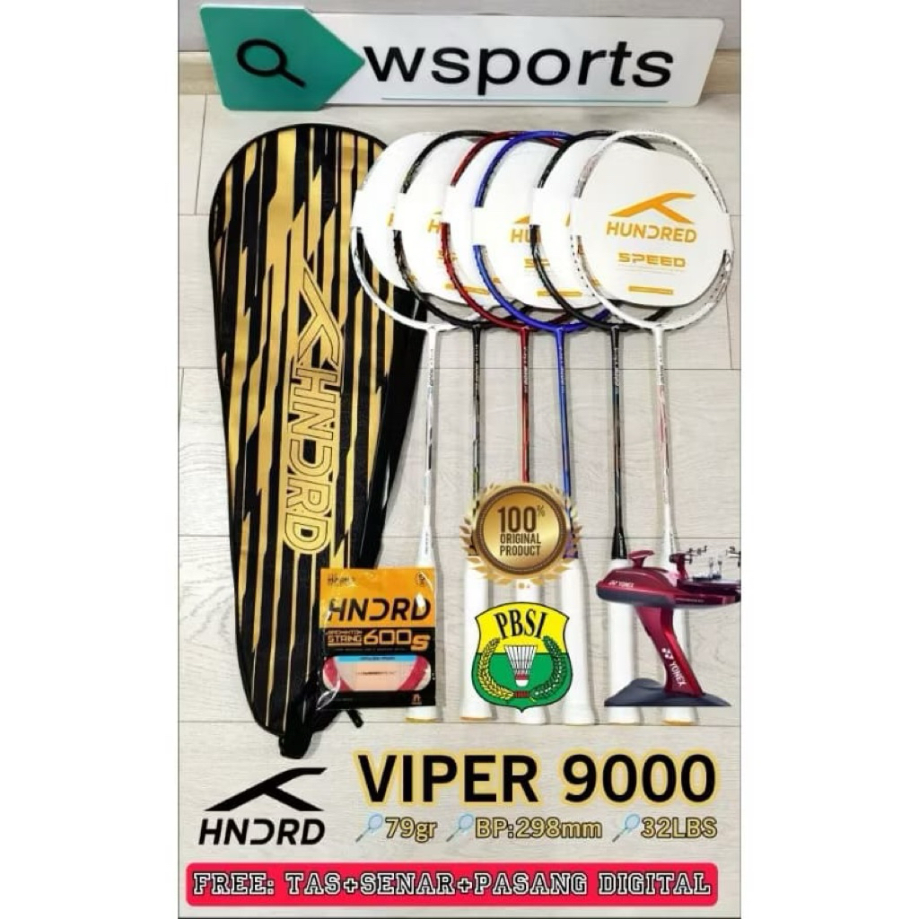 Jual Raket Hundred Terlengkap & Harga Terbaru Juli 2026 | Shopee Indonesia