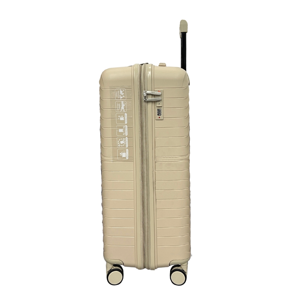 Jual Real Polo Catano Koper Hardcase PP - 4 Roda Putar - Size 20 24 28 ...