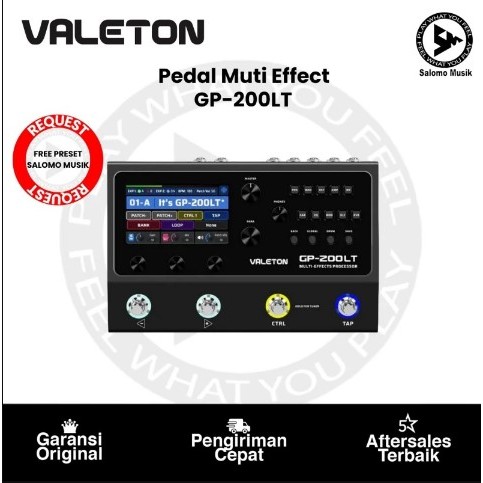 Jual Valeton GP200 LT Multi Effects Guitar Processor Original | Shopee ...