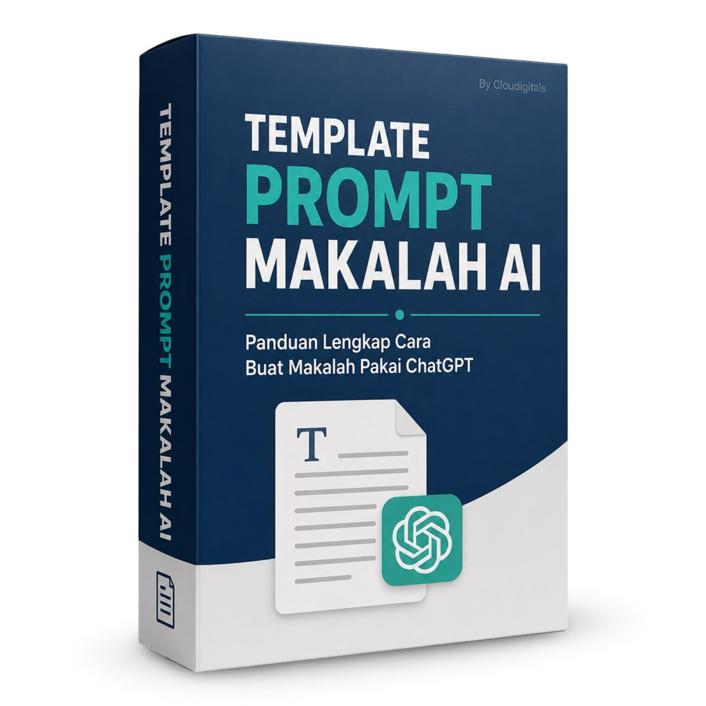Template PROMPT MAKALAH AI SIAP PAKAI Panduan Lengkap Cara Buat Makalah Pakai ChatGPT