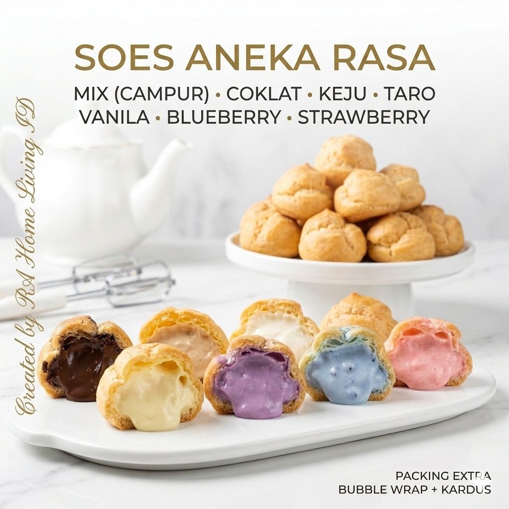 Jual [250GR] SOES 7 RASA - MIX COKLAT KEJU BLUEBERRY STRAWBERRY TARO ...