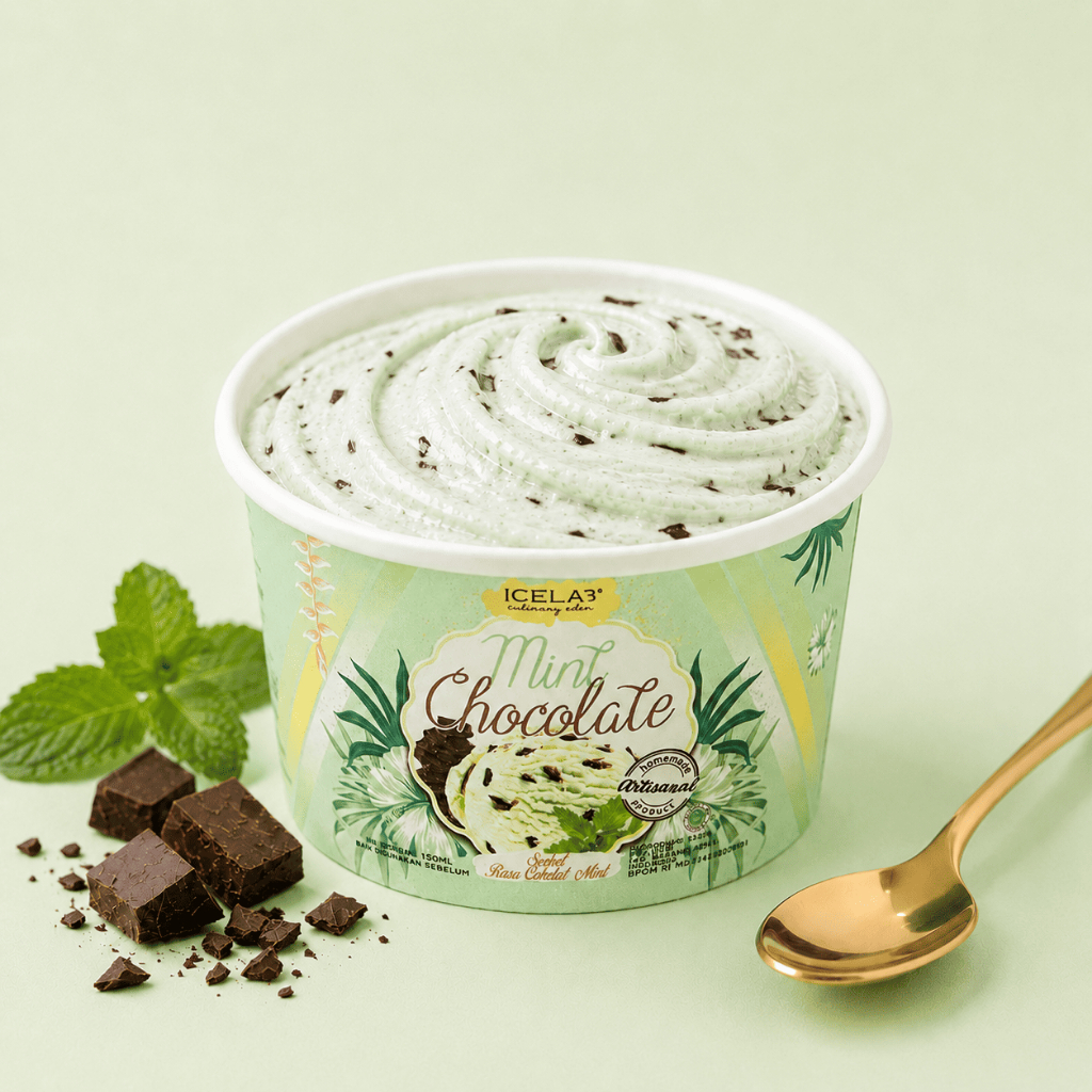 Jual ICELAB - Gelato Mint Chocolate Sorbet (Plant-Based) 5oz | Shopee ...
