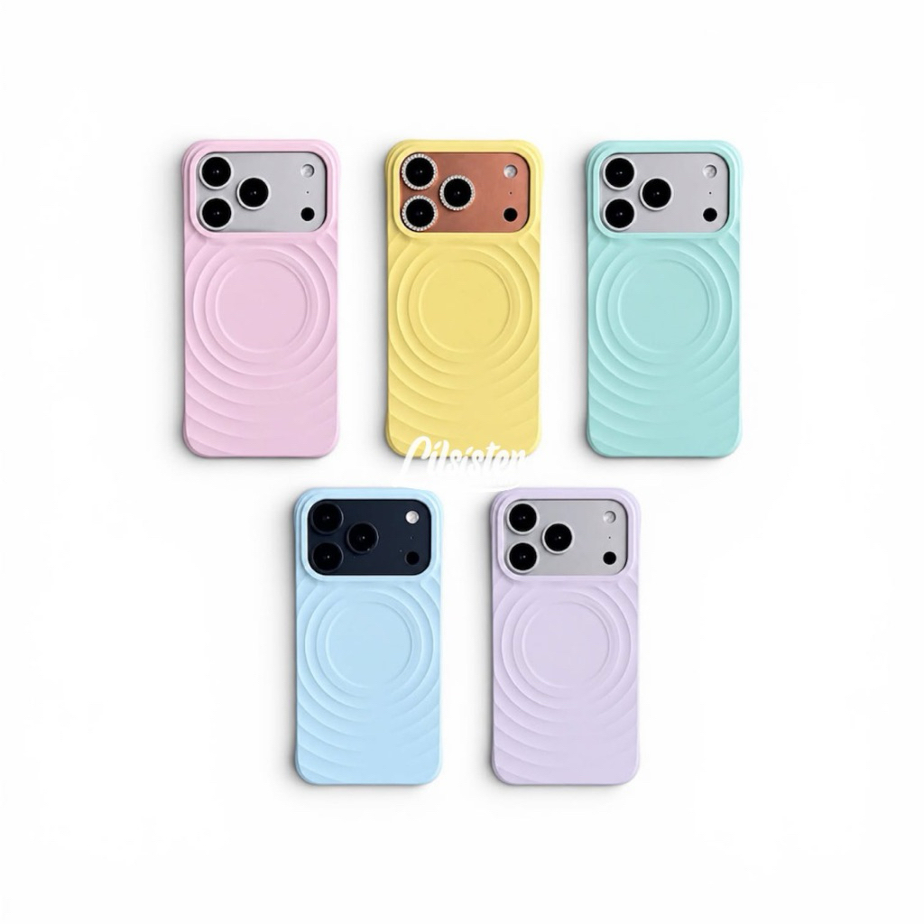 Jual [NEW] LILSISTERSTUFF | Premium Ripple Series Soft Touch Pastel ...