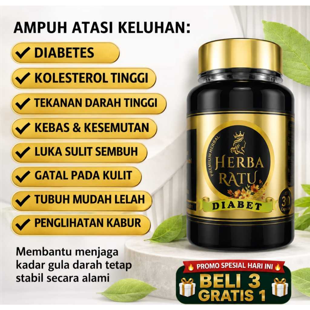 Diabet Herbal Premium beli 3 gratis 1