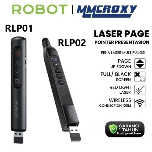 Jual Robot RLP01 / RLP02 Laser Page Turning Pen Pointer Presentasion ...