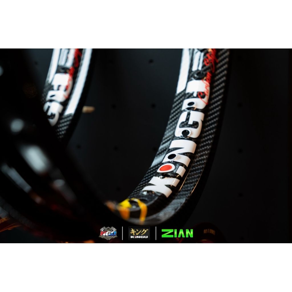 Jual Velg Kingu Carbon Ring 17 Ukuran 110 120 130 140 160 Rim Alloy ...
