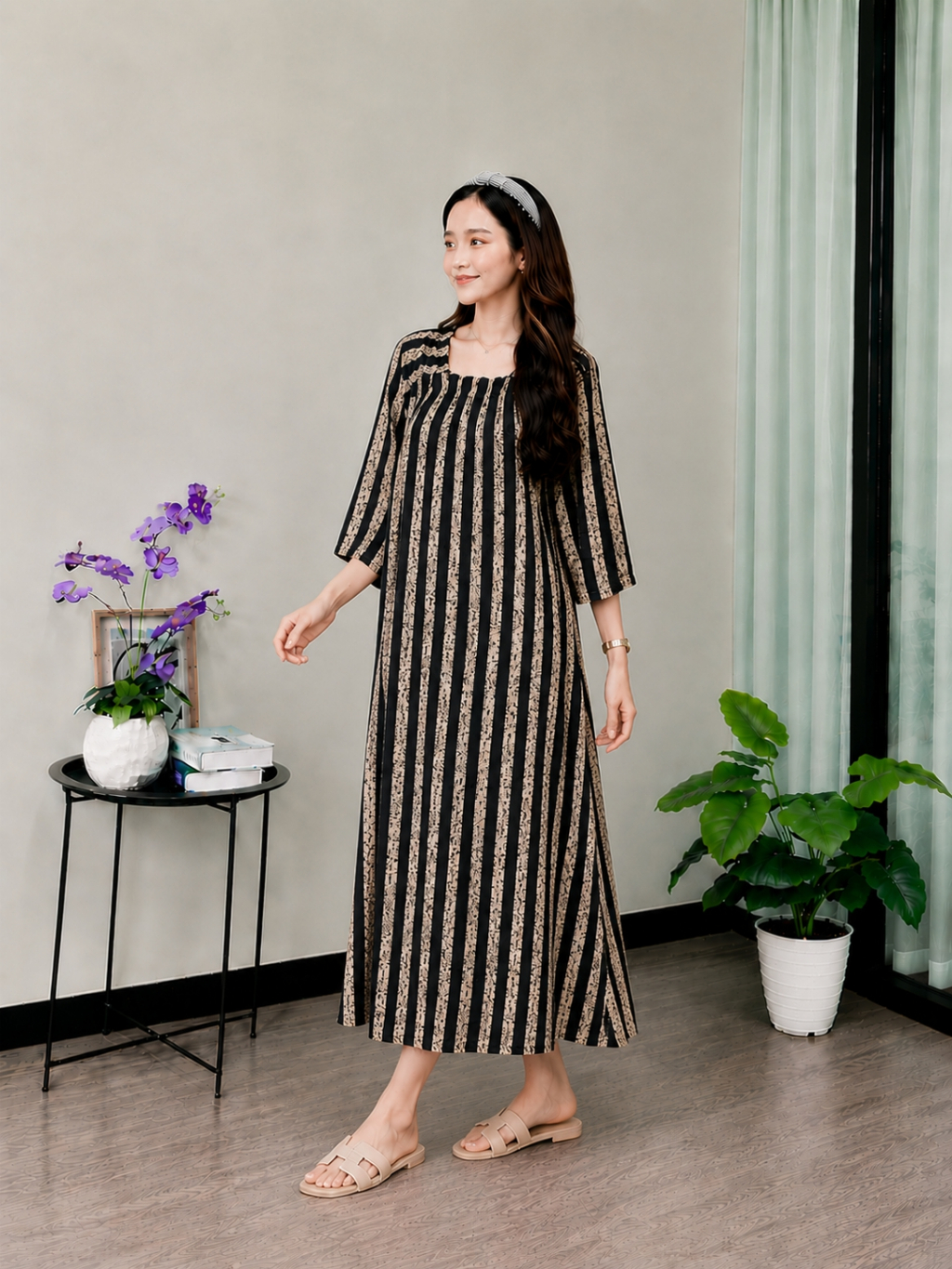 Daster Fuji Jumbo LD 120 - Daster Rumahan Wanita Rumah Fashion Homewear foto 8