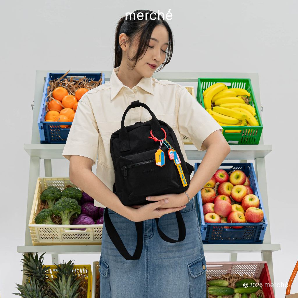 Jual Merche Tas Wanita Bian Backpack Mini | Shopee Indonesia