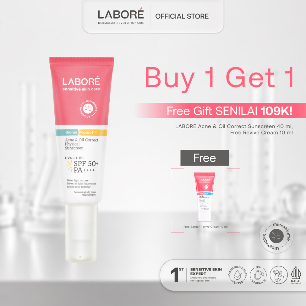 Jual [Best Sunscreen by US Dermatologist] LABORÉ Sensitive Skin Care ...