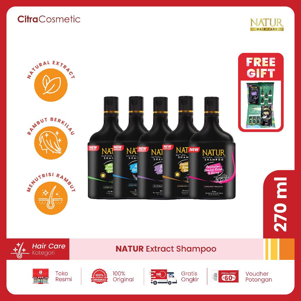 Natur Extract Shampo 270 Ml