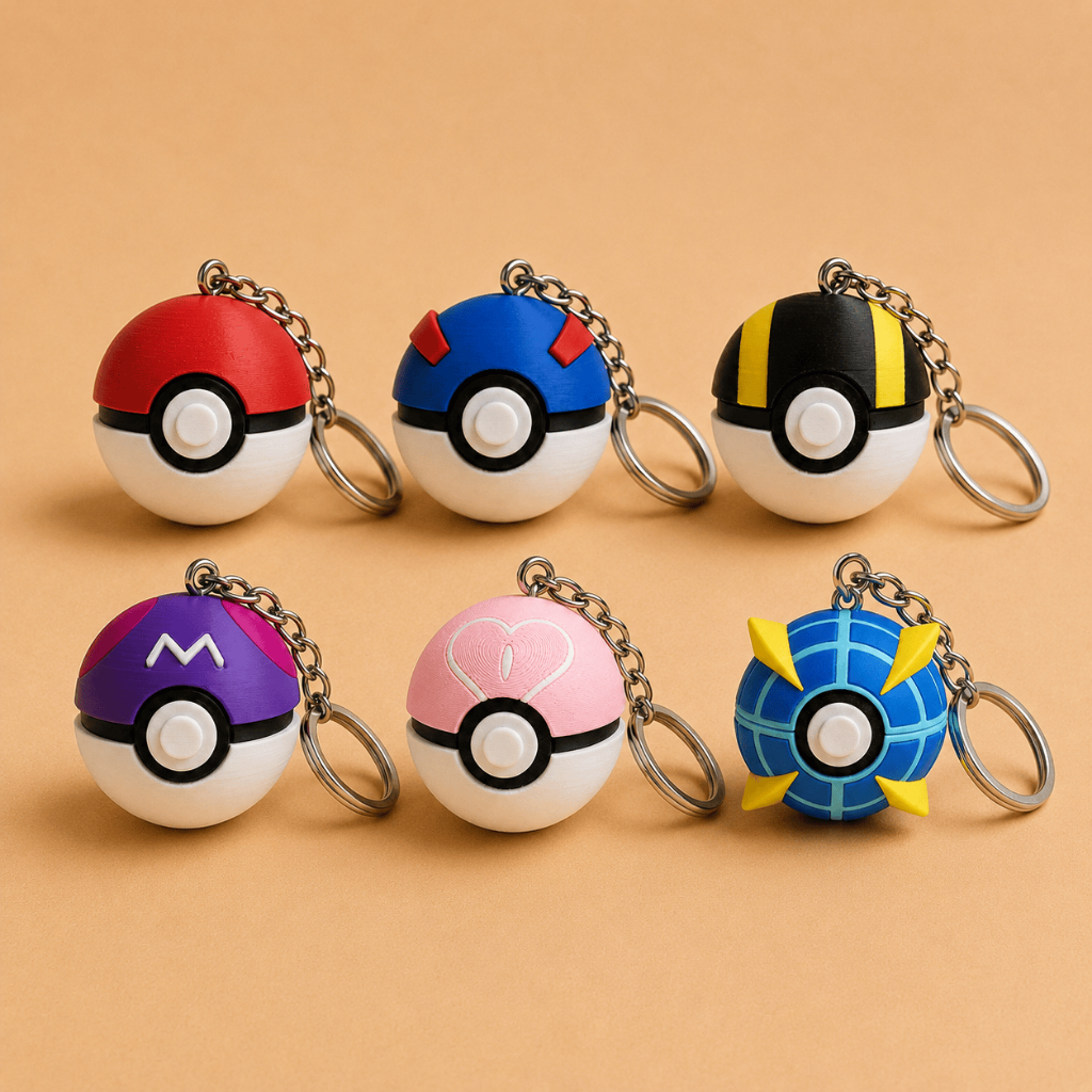 Jual Pokeball Pokemon Clicker ASMR | Gantungan Kunci Fidget Mechanical ...