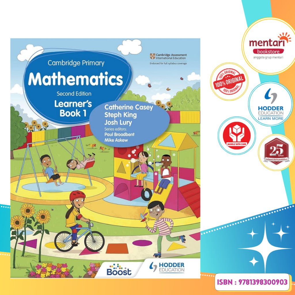 Jual Mentari Bookstore | Cambridge Primary Mathematics Learner's Book ...