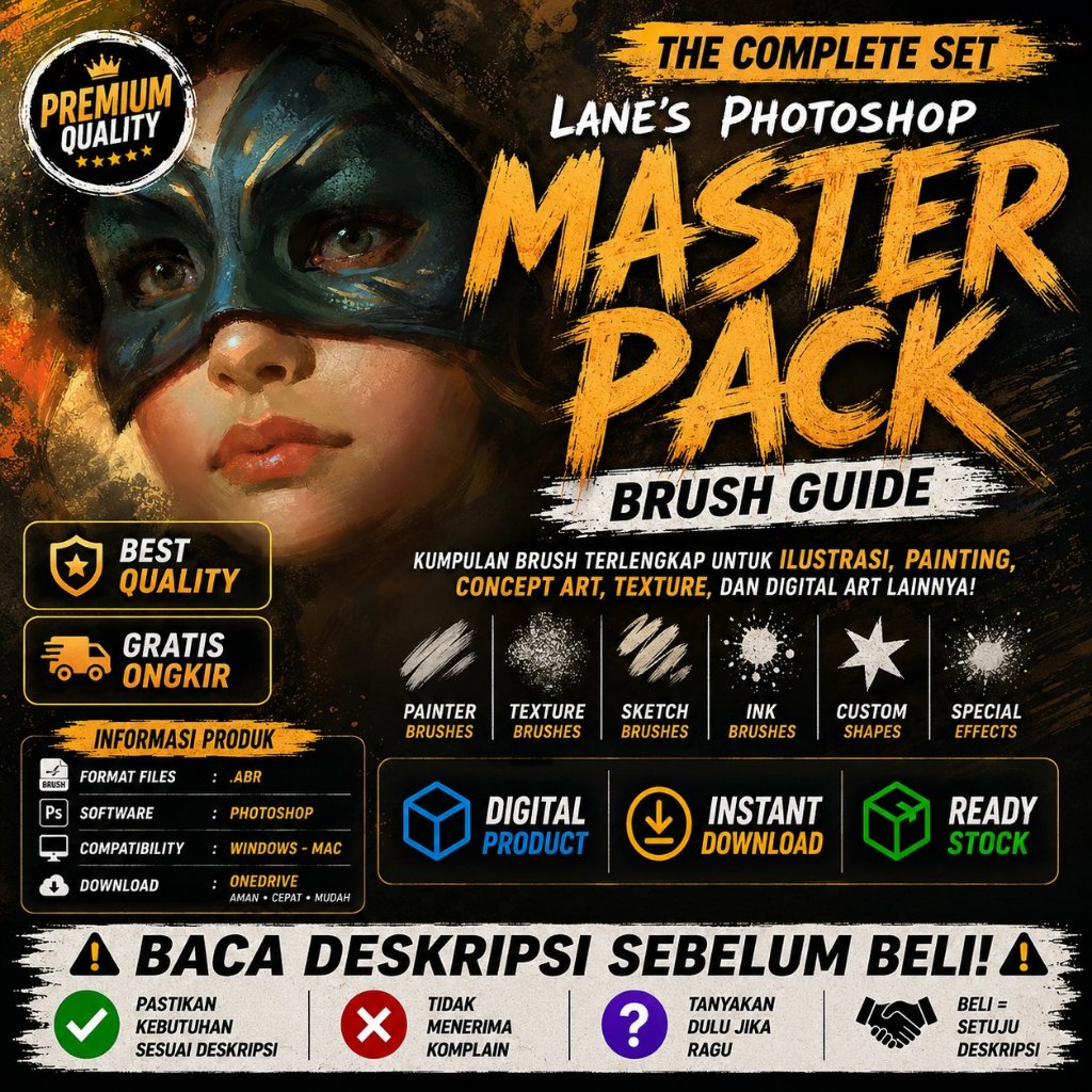 The Complete Set - Lane's Photoshop Master Pack - 180723