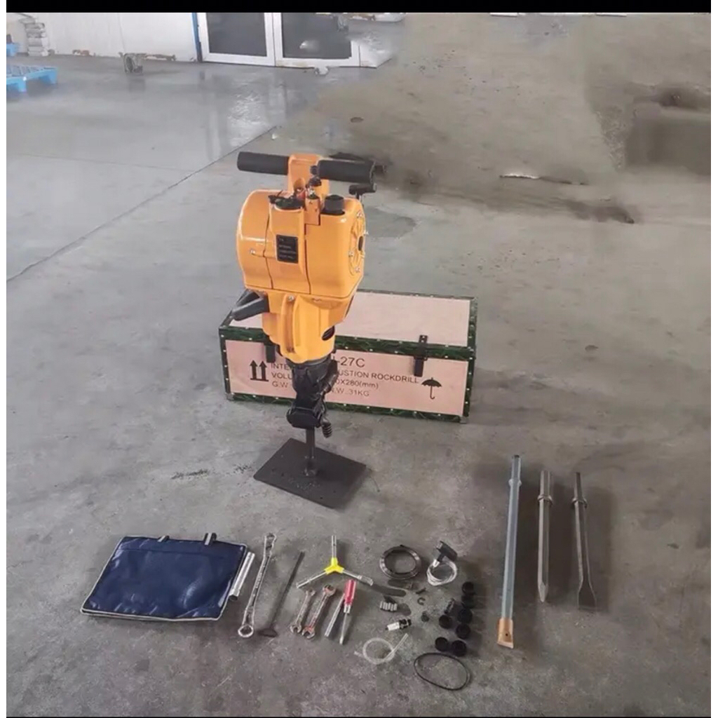 Jual Alat Bor Tambang YN27C Portable Rock Drilling Machine | Mesin Bor ...