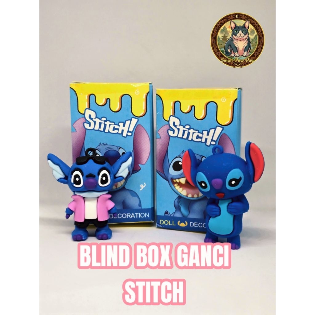 Jual Blind Box Gantungan Kunci STITCH, CAPIBARA, SANRIO, LOTSO, CRYBABY ...