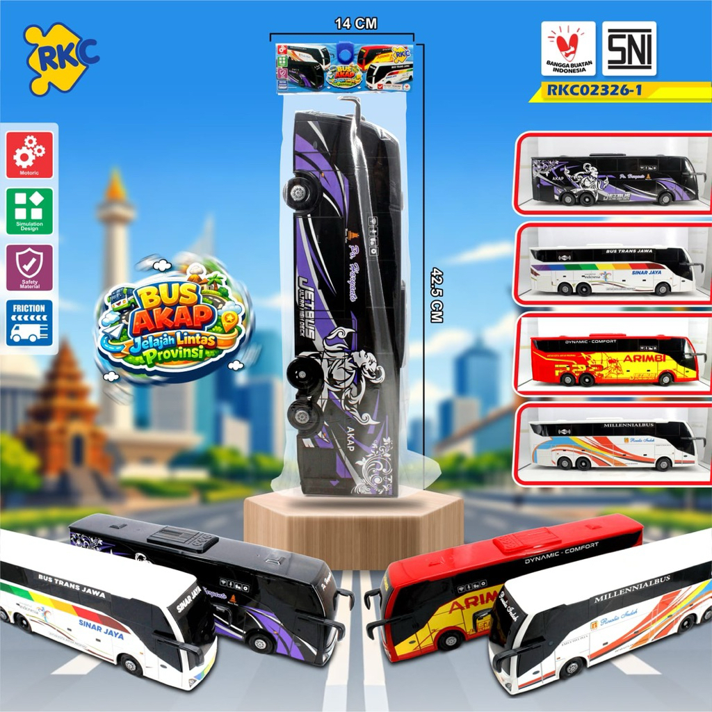 Jual RKC Miniatur Bus Modifikasi UHD Tronton RKC Livery Arimbi Po ...