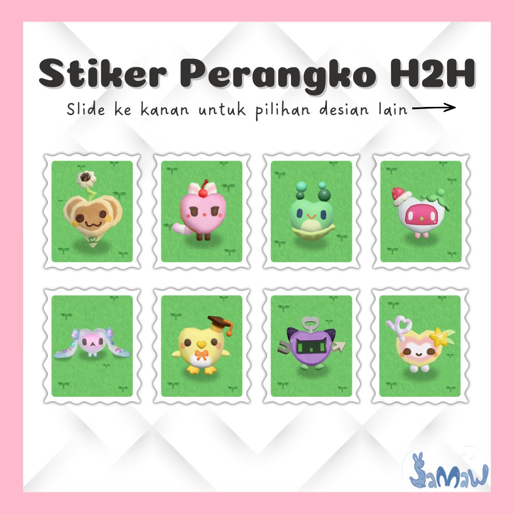 Jual Stiker Perangko Hearts2Hearts Rude | Stiker Perangko H2H | Sticker ...