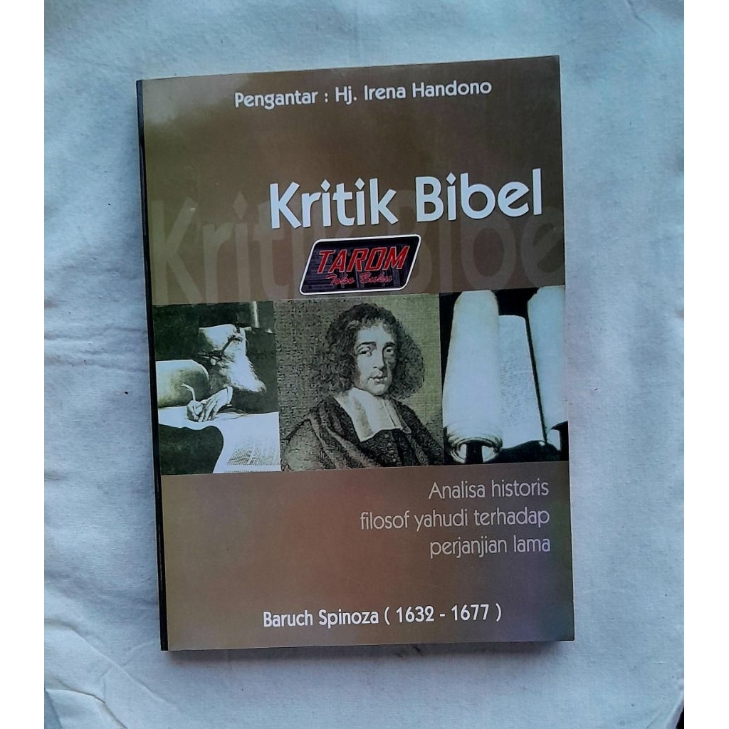 Jual KRITIK BIBEL (Analisa Historis Filosof YAHUDI) : Baruch Spinoza ...
