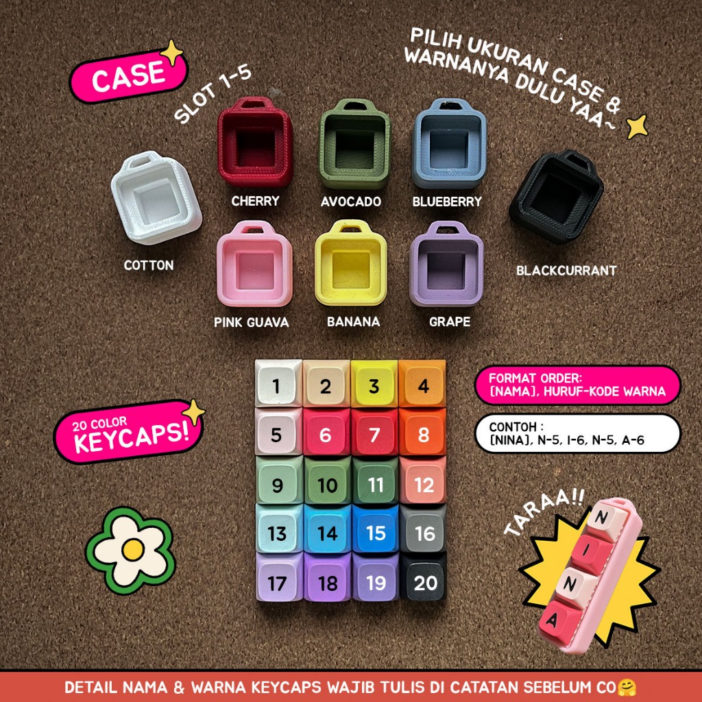 Jual [NFC] Keychain Keyboard Custom - Slot 1 KlagKlig | Mechanical ...
