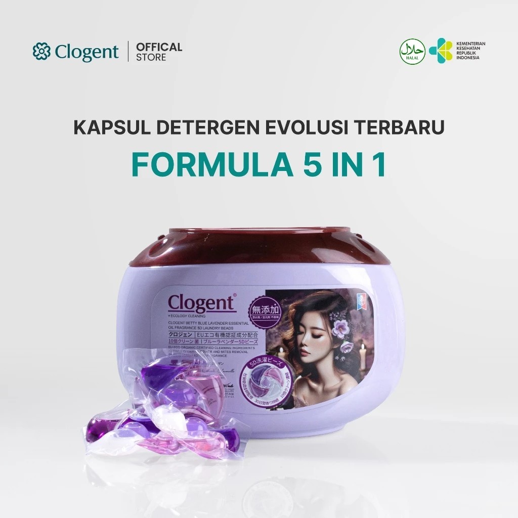 Jual Clogent Paket Special Set E Laundry Pod Gel Detergen Sabun Cuci ...