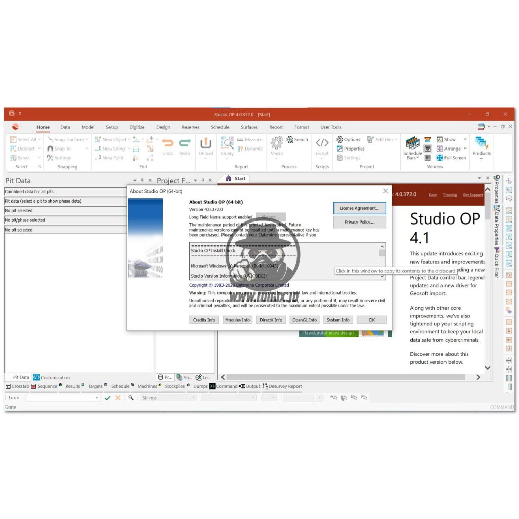 Jual Datamine Studio OP V.4.0.372.0 1000% working | Shopee Indonesia
