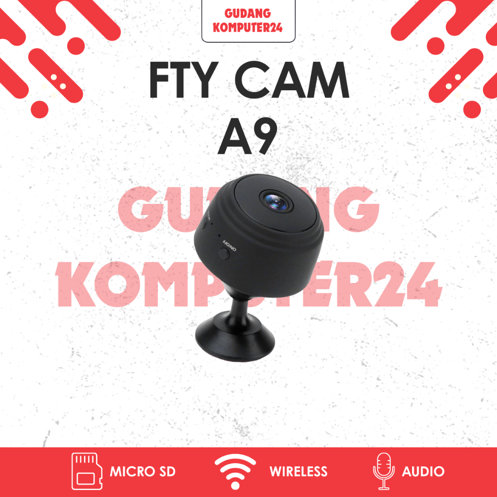 Jual CCTV PORTABLE Wireless A9 Mini Smart Camera WiFi HD 720p Micro ...