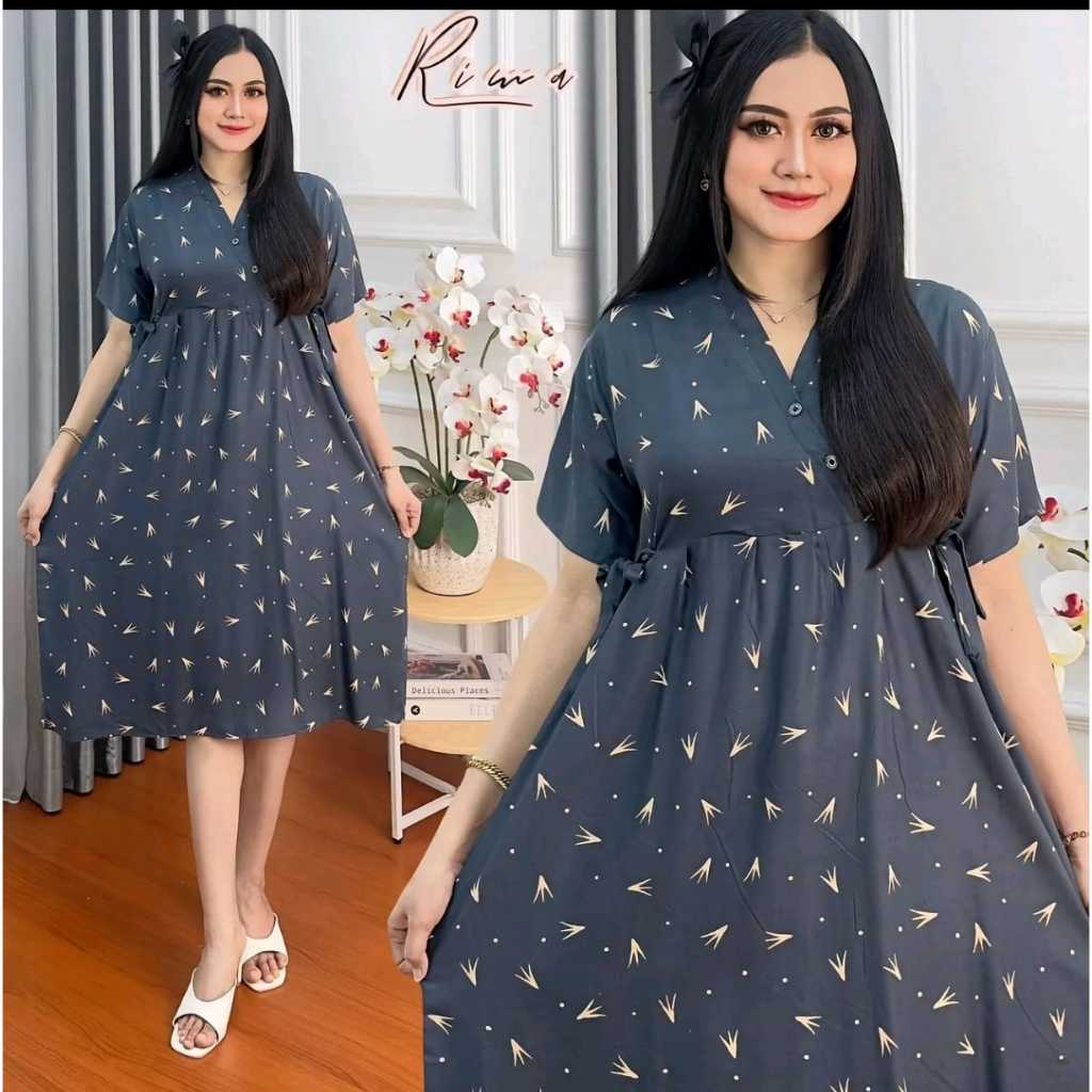 Jual daster bunga big size | Shopee Indonesia