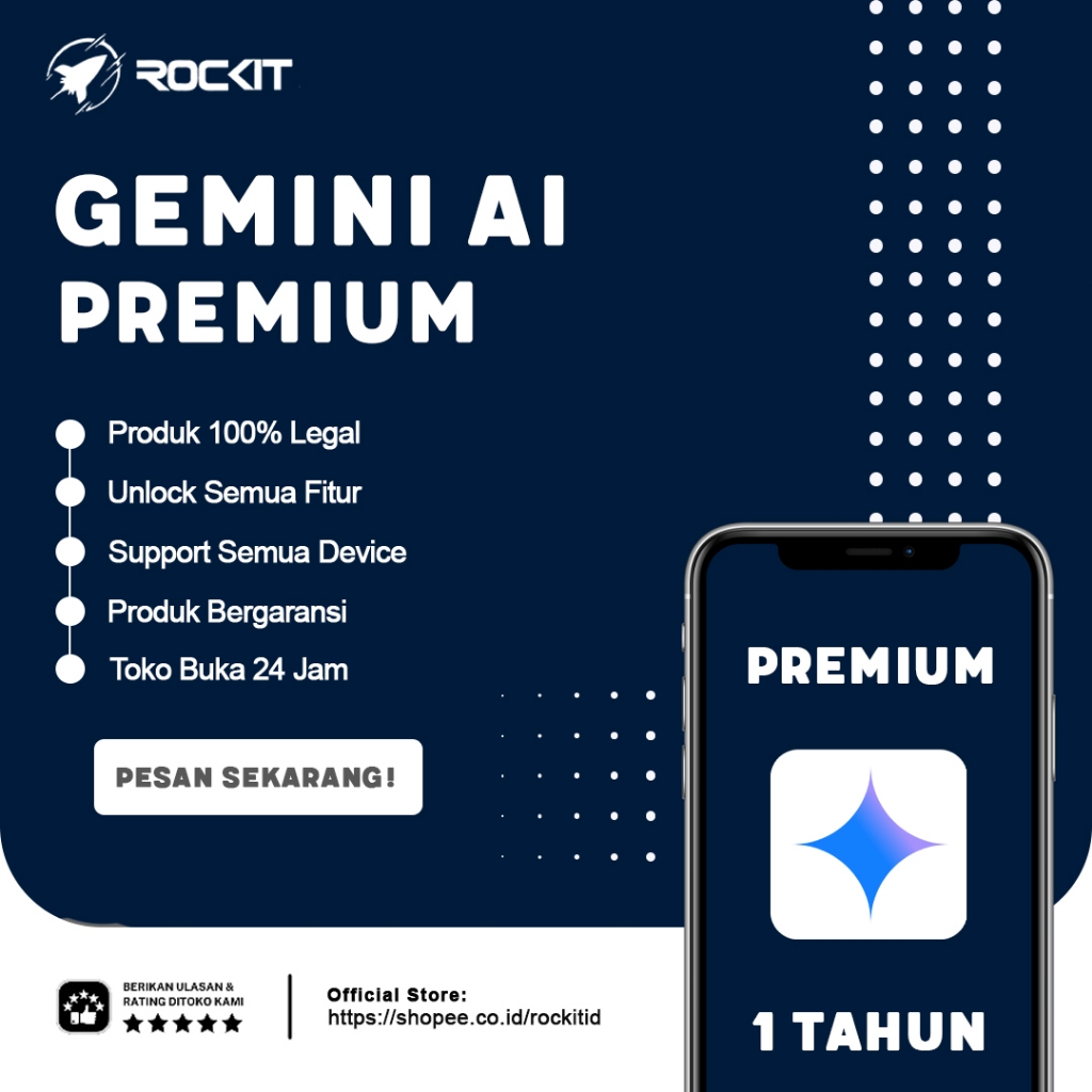 Jual Gemini AI PRO + VEO 3 + GDrive 2TB 1 Tahun Bergaransi | Shopee ...