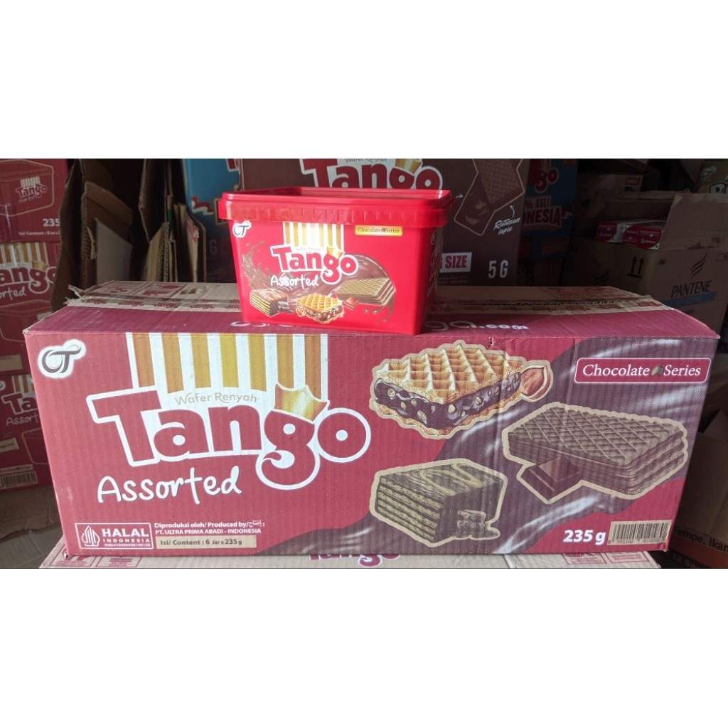 Jual Tango Assorted Jar Chocolate Series 1 Karton | Shopee Indonesia