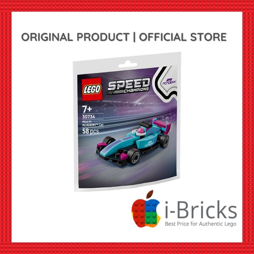 Jual Lego Polybag Speed Champions 30734 Mini F1 Academy Car | Shopee ...