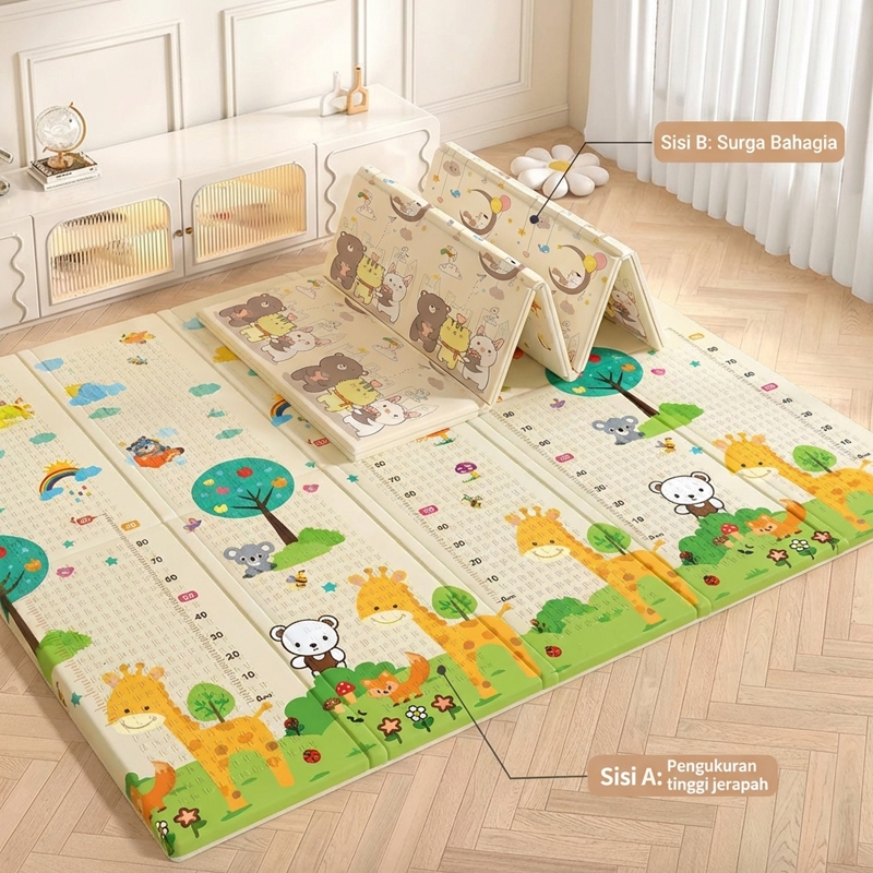 Jual Karpet Lipat Bayi Tikar Bermain Matras Bayi Asli Busa XPE Tebal ...
