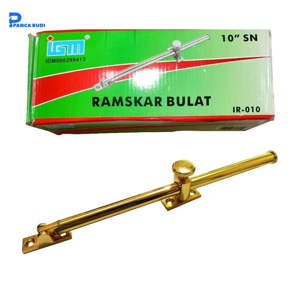 Jual RAMSKAR BULAT KUNING GP LAMSKAR PENAHAN JENDELA PUTAR TARIK IGM 10 ...
