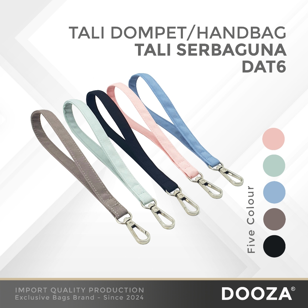 Jual DOOZA DAT6 Tali Dompet Canvas Premium - Tali Handbag/Shoulder ...