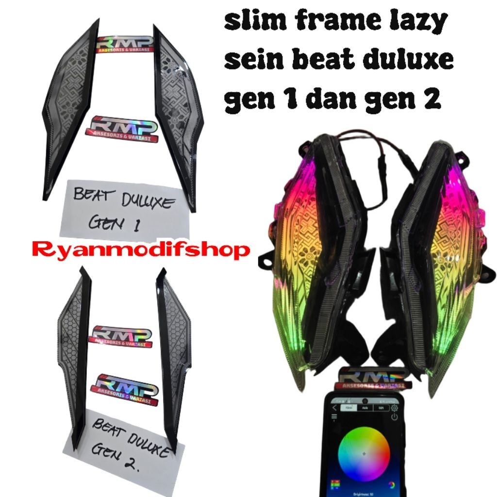 Jual lampu sein lazy frame beat duluxe gen 1 dan gen 2 | Shopee Indonesia