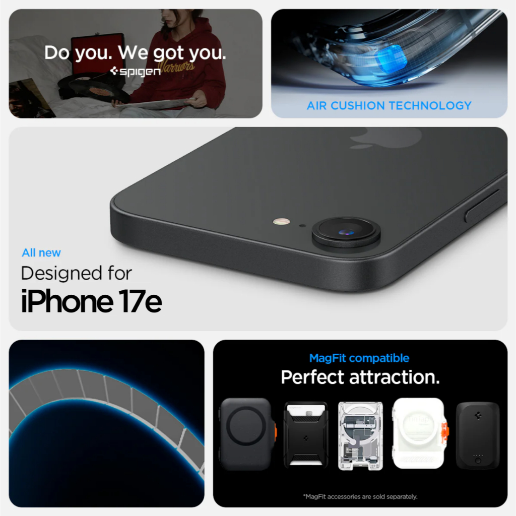 Jual SPIGEN Case for iPhone 17e Ultra Hybrid MagFit Classic Slim Anti ...