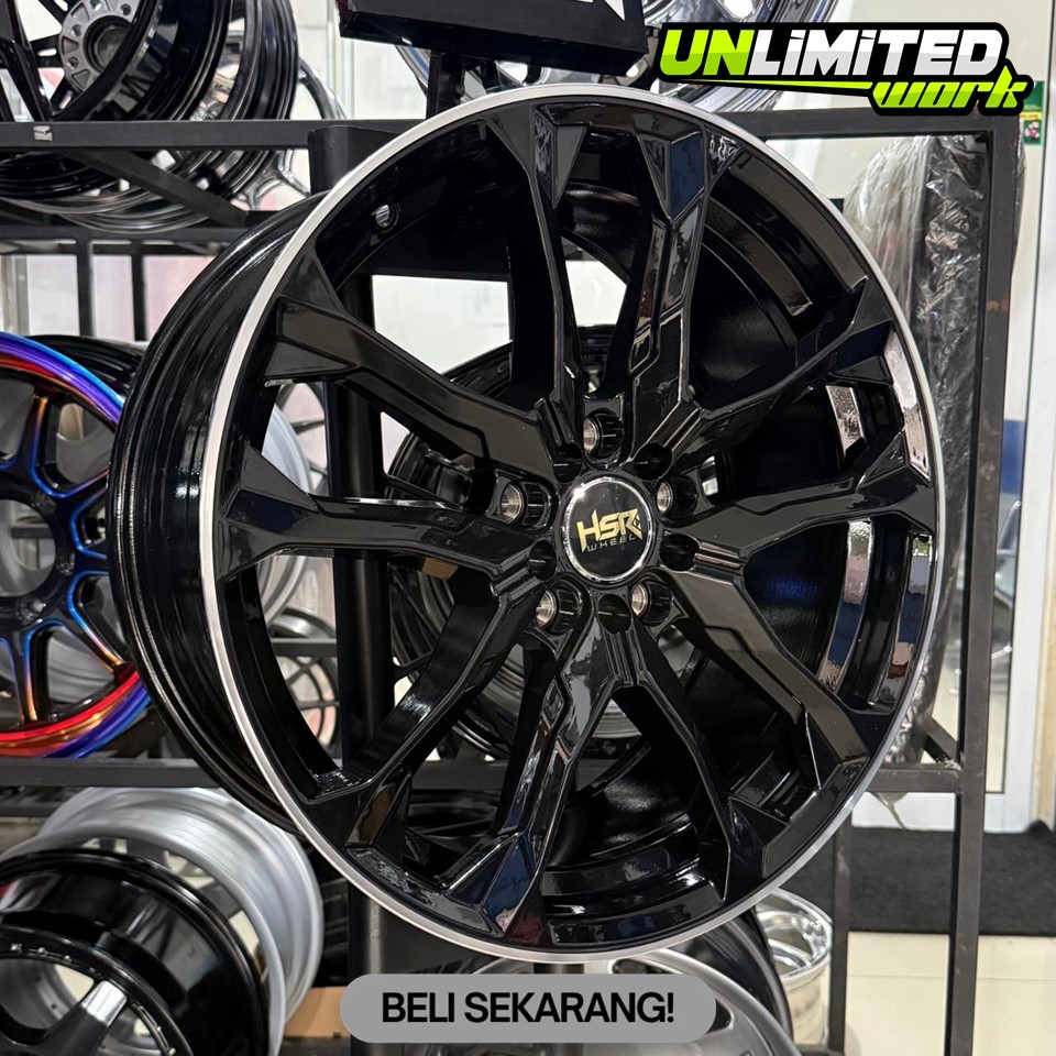 Jual Velg HSR WANGON R18 Lips Chrome Untuk Innova HRV Camry Altis ...