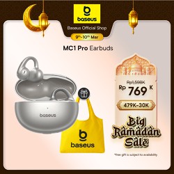 Baseus Bowie MC1 Pro Open Ear TWS Hi-Res LDAC Earbuds Sport Work Headset Anting 