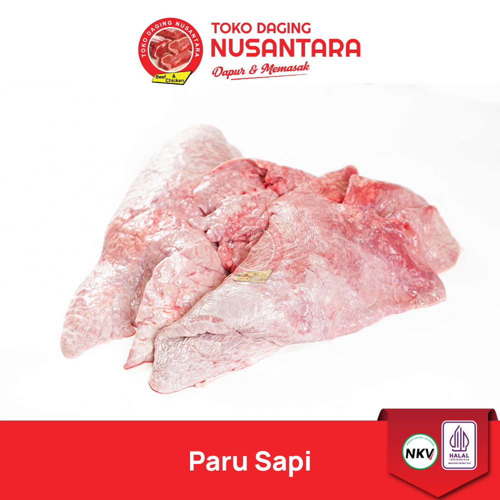 Jual Paru Sapi Beku 1 Kg – Paru Mentah Fresh Frozen, Bersih & Higienis ...
