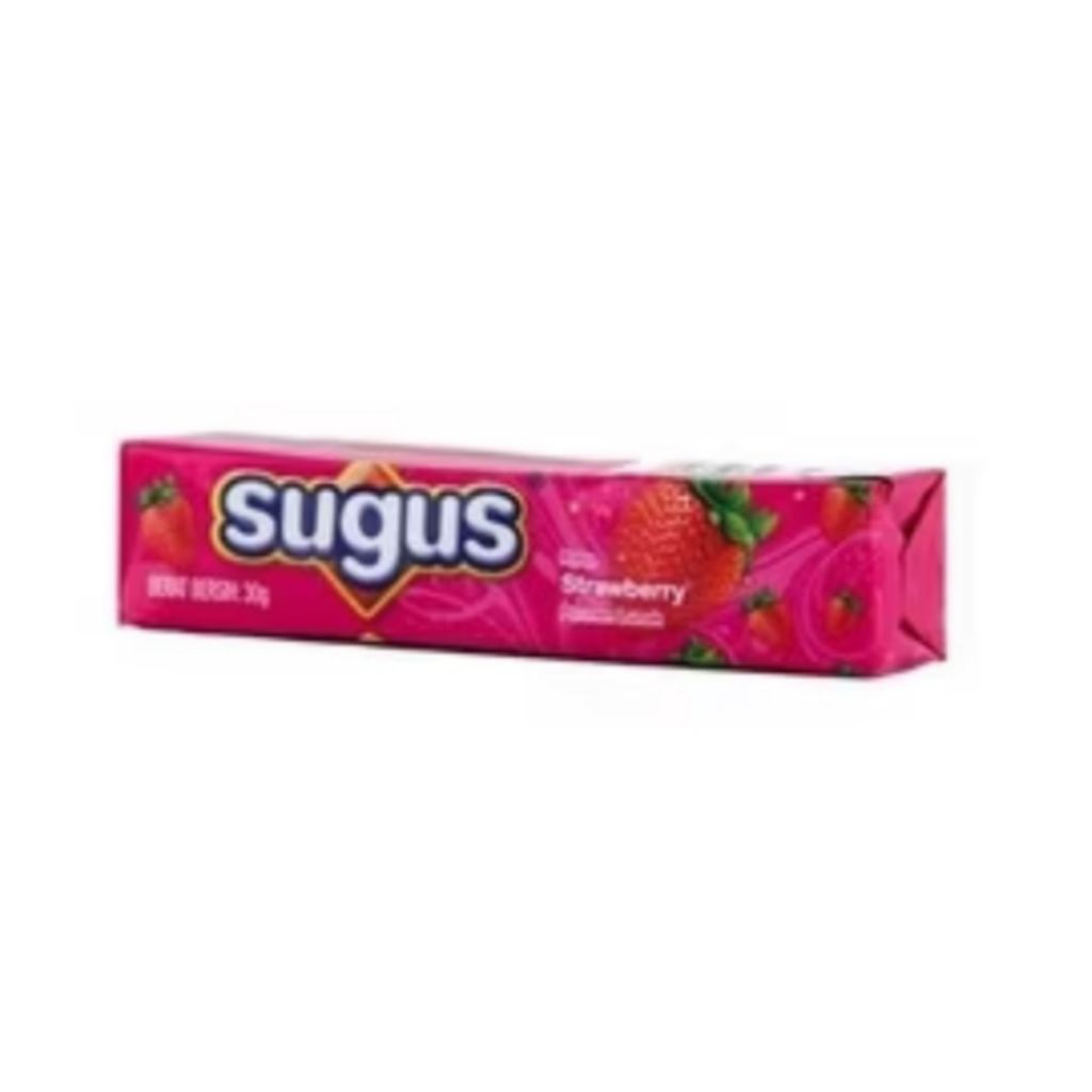 Jual Permen Sugus Rasa Strawberry, Jeruk dan Blackcurrant berat 30 gram ...