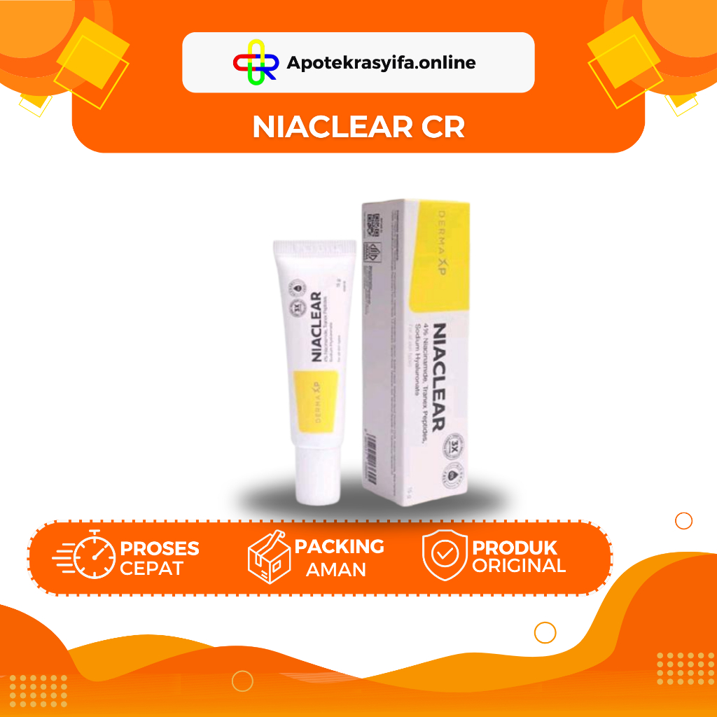 Jual Derma XP Niaclear 15 Gram - Mencerahkan, Menyamarkan Noda Hitam ...