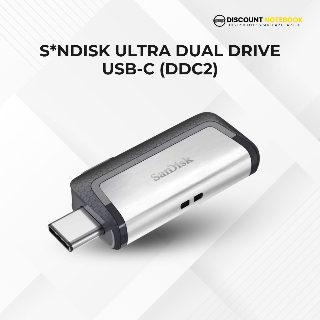 Jual Flashdisk Laptop & PC Sandisk Ultra Dual Drive USB-C (DDC2) 64GB ...