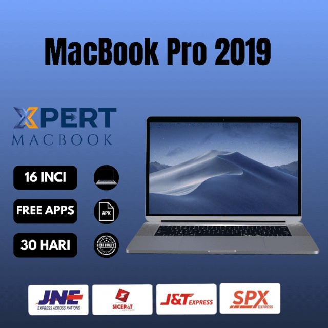 Jual SPEK LANGKA MACBOOK PRO 2019 16INCH CORE I9 RAM 64GB SSD 4TB