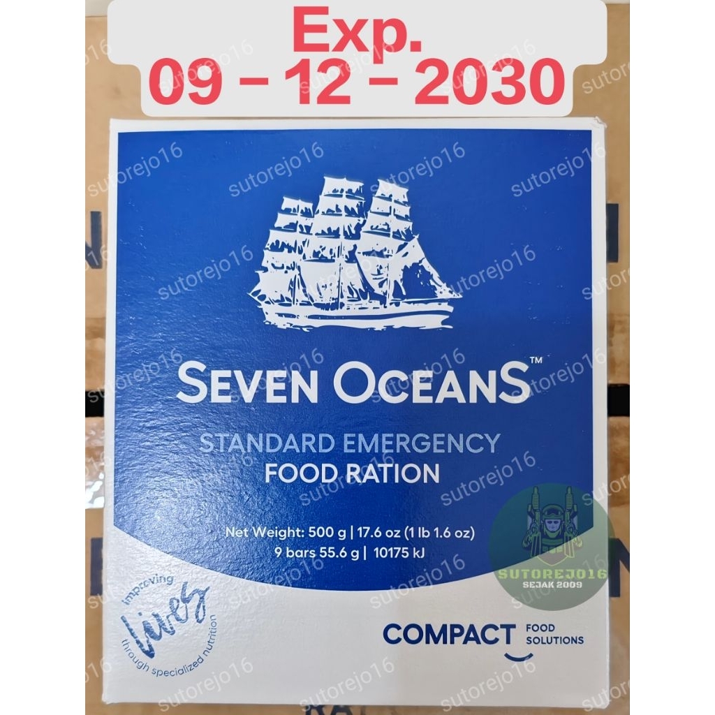 Jual Ransum mre foodration seven oceans makanan darurat RANSUM import ...