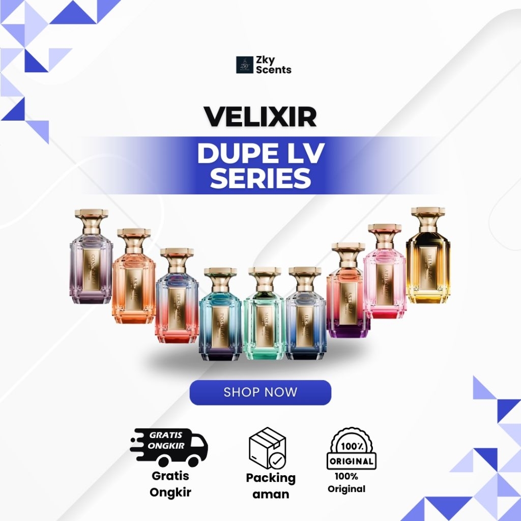 Jual [Ready Stock] Velixir Parfum - Dupe LV Series 35ml & 100ml ...