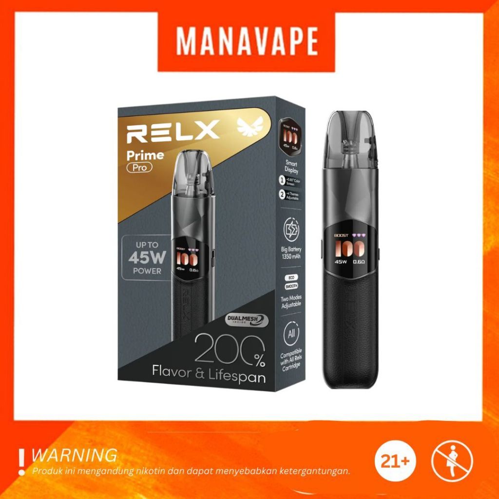Jual Relx Prime Pro 45W 1350mAh Authentic by Relx | Shopee Indonesia