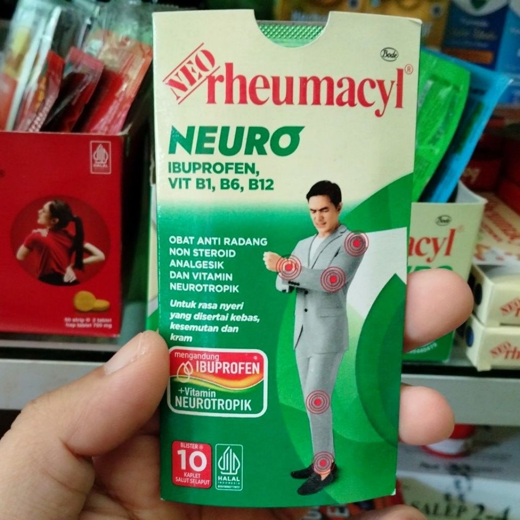 Jual Bode NEO Rheumacyl® Neuro @10 Kaplet (OBAT NYERI, KEBAS, KESEMUTAN ...