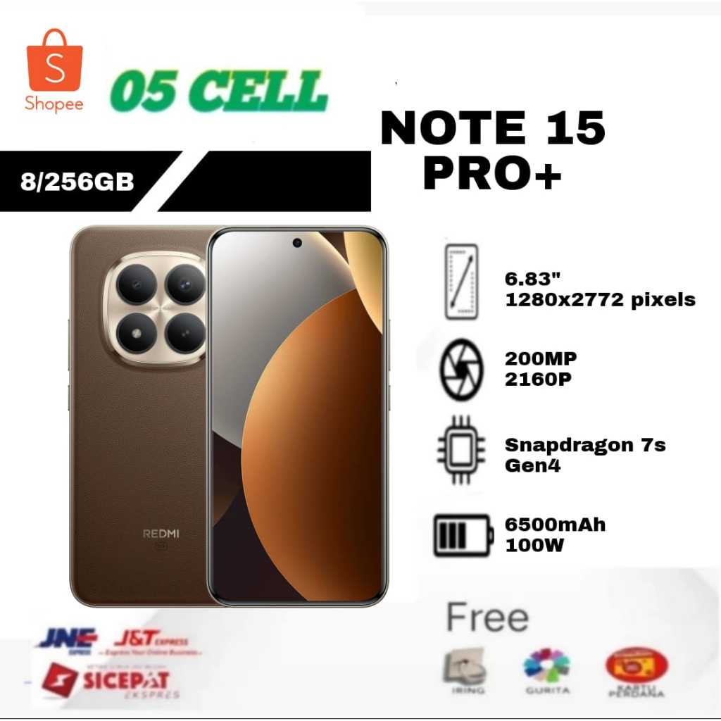 Jual NOTE 15 PRO+ 5G 8/256GB & 12/512GB GARANSI RESMI XIAOMI INDONESIA ...
