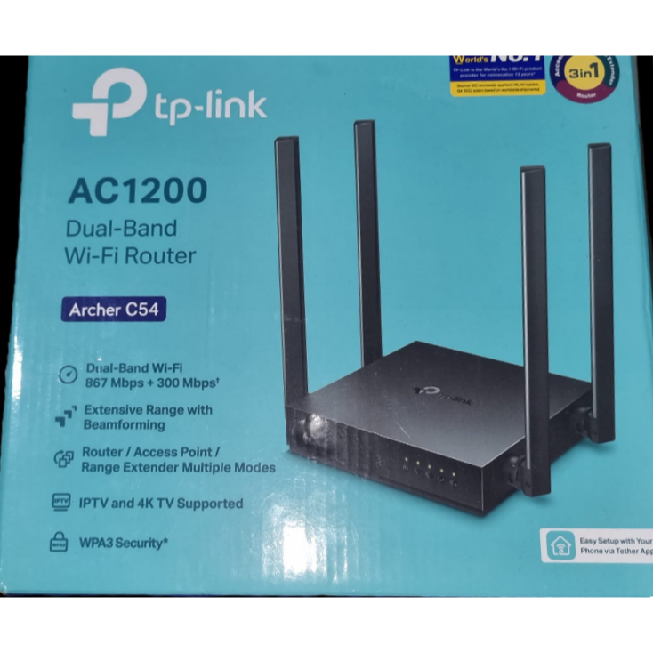 Jual TP-LINK Router Archer C54 AC1200 Dual-Band Wi-Fi | Shopee Indonesia