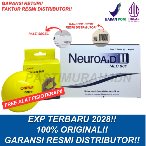 Jual NEUROAID II MLC 901 BOX ISI 60 TERMURAH BPOM RESMI DISTRIBUTOR ...